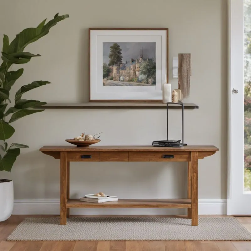 Luxury Sofa Table - Oak Unique Coffee Table